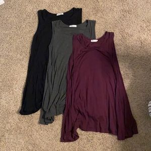 Nursing tunic tanks